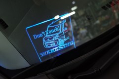  セキュリティ中は、ずーとランダムに光っています。 