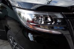 後期型エスクワイアのLEDカスタム 照明類のLED化が進んでいく昨今、日本車もかなりそのペースが早くなってきたように感じます。今やいわゆる「電熱線を使った照明」はウィンカーとバックランプ、バニティーランプ、ウェルカムランプのみです。いずれも交換寿命が比較的心配のいらない部分のみです。