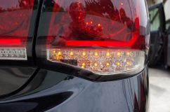  ウィンカーLEDは若干暗めの様子です。 