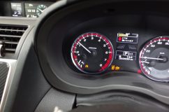 レヴォーグのスピードメーターLED打ち替え(色替え) そして組み込んだ状態です。なかなか良い感じです。