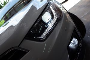 シボレーキャプティバのヘッドライトHID化とフォグランプLED化施工