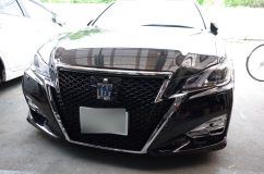  完全に見た目は後期の顔に変わっています。お客さん自身で施工されたとのこと。なかなかツワモノですね～ 