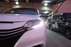 ヴェゼルのヘッドライト&テールランプシーケンシャルウィンカー化 HONDAはチップ容量大きめを選択しているようです。他の車種よりも明るいと思います