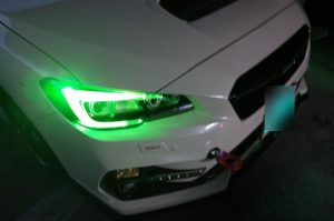 レヴォーグのヘッドライト加工（日帰りプランⅢ）