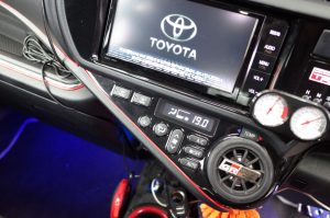 G’sアクアのエアコンパネル他スイッチのLED打ち替え