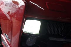 レヴォーグのヘッドライトカスタム(預かりプランⅢ) コーナリングランプには12WのLEDチップをインストール