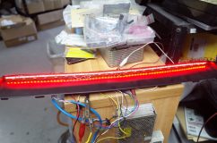 10系セルシオのハイマウントストップランプ修理 2018年最新のLEDチップに交換。明るさも3倍ぐらいになりました。汎用品を使っているので修理代も格安です。