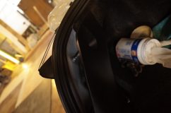 マスタングのヘッドライト&テールランプ加工 続いてテール加工です。