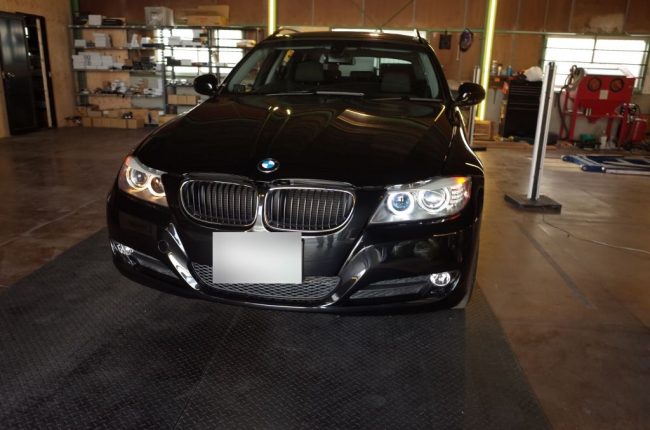 E90 BMWのリングLED化とフォグHID化 E90 BMWのリングLED化とフォグHID化