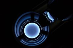 NX300h F Sportsのエアコンパネル他LED打ち替えとエアコン吹出口LED埋め込み 純正のドリンクホルダーイルミはグラデーションになっていてかっこいいです。ここを目指すところですね。