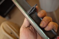 NX300h F Sportsのエアコンパネル他LED打ち替えとエアコン吹出口LED埋め込み 間接照明はもともと分解できるようになっている部分に隙間ができるように透明のテープを貼り付けます。