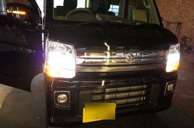 新車 エブリィワゴンのLEDカスタム 新車 エブリィワゴンのLEDカスタム