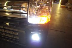 新車 エブリィワゴンのLEDカスタム ウィンカーは前後LEDでフロントに6Ω抵抗入れればハイフラ防止できます。