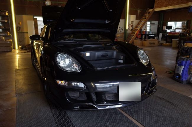 Porche ケイマンのヘッドライト&テールランプ交換 Porche ケイマンのヘッドライト&テールランプ交換