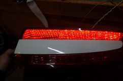 アストンマーチン ヴァンテージ のテールランプ修理 現車がないのでスモールの明るさは経験と直感で。