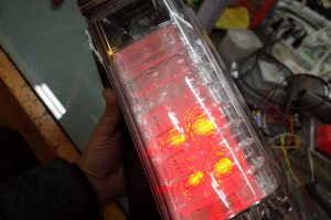 NBOXテールランプの球切れ修理