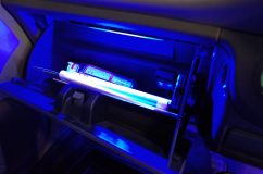  コンソール内のLEDはエーモン製を持ち込みいただきました 