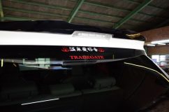  ステッカーを貼っていただきました。 