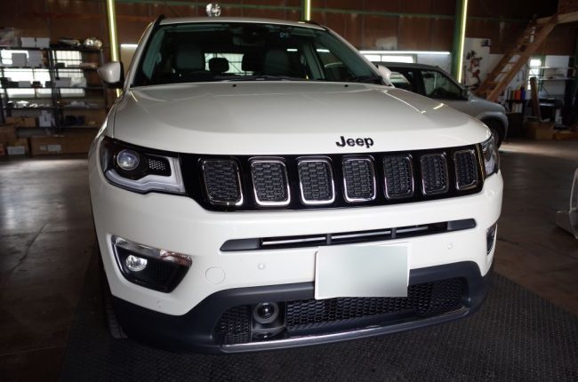   JEEPコンパスのデイライト＆フォグランプLED化  