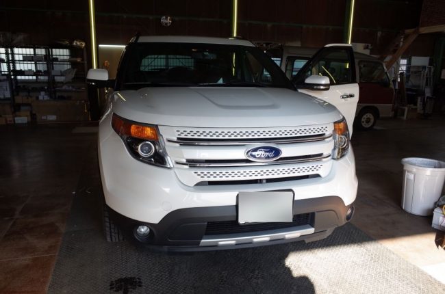   Ford エクスプローラーのハザードスイッチ修理  