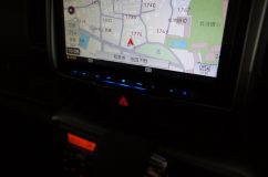 DA17 エブリィのエアコンパネル他スイッチ類のLED打ち替え ナビはブルーなので、今回すべてを青色にしました。