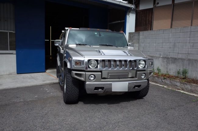 ハマーH2のヒッチメンバー電気ソケット交換 ハマーH2のヒッチメンバー電気ソケット交換