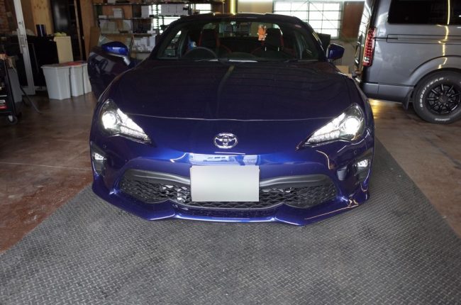   ハチロク（８６）のエアコンパネル他スイッチ類のLED打ち換え（ブルー化）  