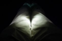 200系クラウンの天井ダウンライトの打ち換えとハイビームLED化 それでも格段の照度UPが出来るLED化は、おすすめのカスタムです。