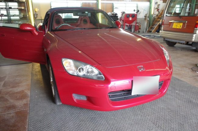   S2000のドライブレコーダー取り付け  