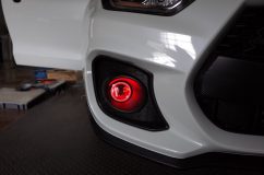 スイフト スポーツのフォグリング&RGB施工 リング以外にもRGBをインストールしています。