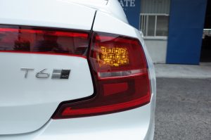 VOLVO S90 のテールランプウィンカーLED交換
