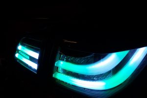 レヴォーグのコラゾンテール「NeoPixelRGB」加工