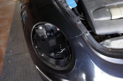 VW NEWビートルのヘッドライトロービーム&ハイビームLED化 PORSCHEなんかも同じような構造です。