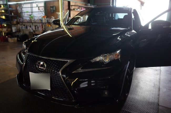 LEXUS IS350の走行中TV視聴加工 LEXUS IS350の走行中TV視聴加工