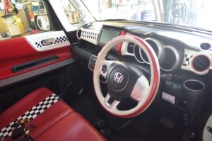 NBOX/のキーレース連動セキュリティViper330V取り付け