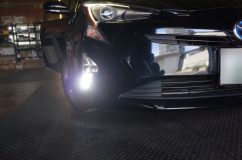50プリウスのデイライト修理 同じチップはないので、トヨタ純正採用のLEDチップで修理しました。