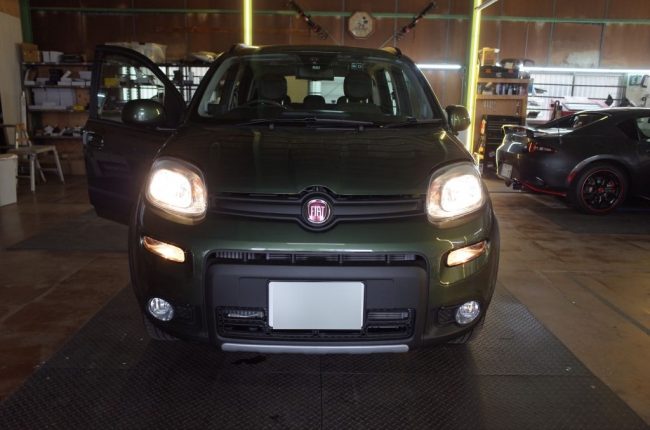 FIAT パンダのヘッドライト他LED化施工 FIAT パンダのヘッドライト他LED化施工