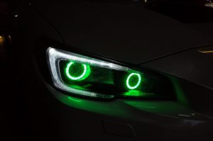 レヴォーグのヘッドライト加工＆インストール