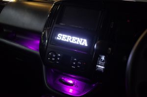 C25セレナの車内装飾加工～