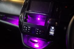 C25セレナの車内装飾加工~ 中にも照明を追加しました。