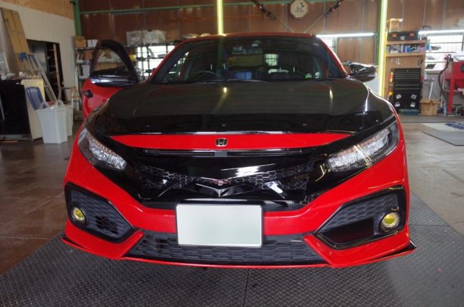 シビックCIVIC TypeRのヘッドライト交換 シビックCIVIC TypeRのヘッドライト交換