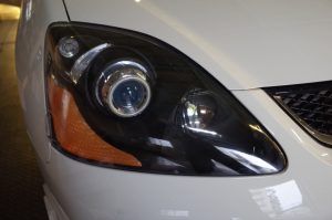 EUシビックのヘッドライト加工