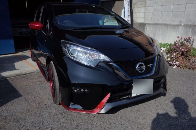   NISMO ノートEパワーのナビ交換  
