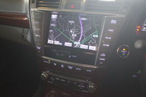 LS600のナビマルチのバックライトLED修理（打ち替え）