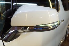30前期アルファードのヘッドライト加工~ ヘッドライトに合わせてミラーもNeoPixel仕様に