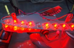 テールランプ修理 2連発 1発だけの球切れですが、以降次々と球切れするのは間違いないので、すべてのLEDを交換します。