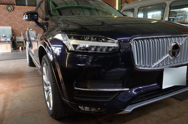 XC90 T6インスクリプションの後付電動サイドステップ取付 XC90 T6インスクリプションの後付電動サイドステップ取付