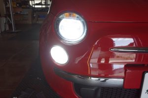 FIAT 500のLEDカスタム