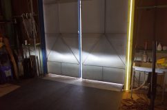  なかなかきれいにカットライン出ています。最近のLEDは良くできていますね。 