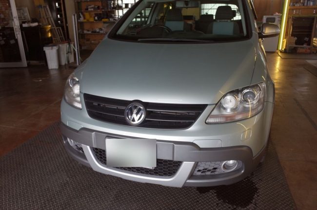 VW ゴルフクロスのメーター交換&打ち替え VW ゴルフクロスのメーター交換&打ち替え